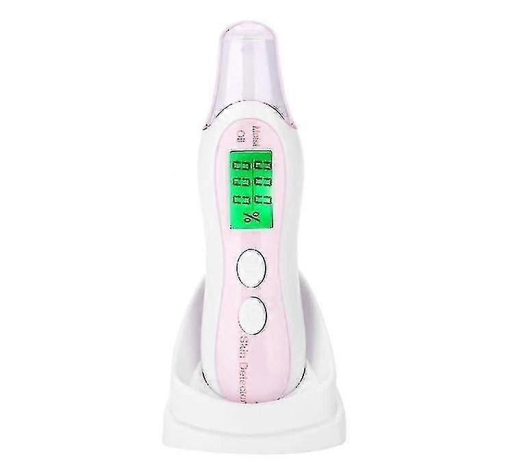 LCD digital skin analyzer high-sensitivity facial skin tester(White) HG
