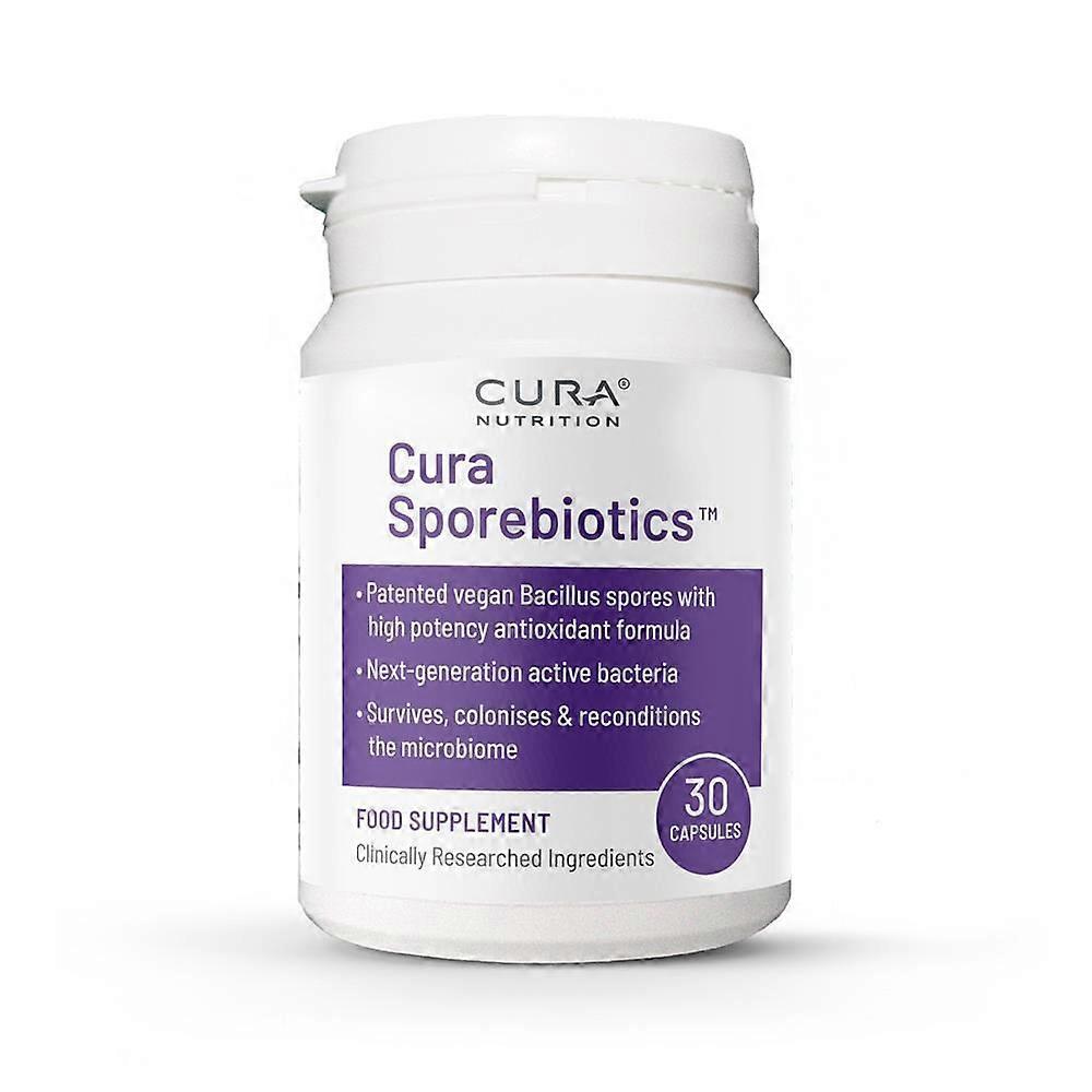 Cura Sporebiotics 30 Capsules - 4 Pack