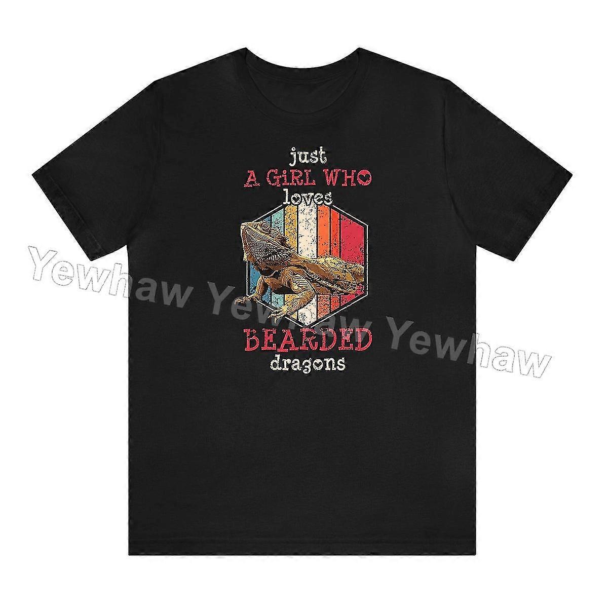 Sakallı Ejderha Kız T-shirt