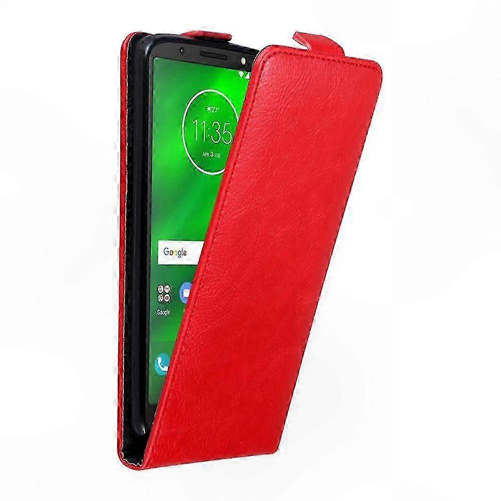 Magnetic Clip Protective Case for Moto G6 - Durable Cover with Secure Closure