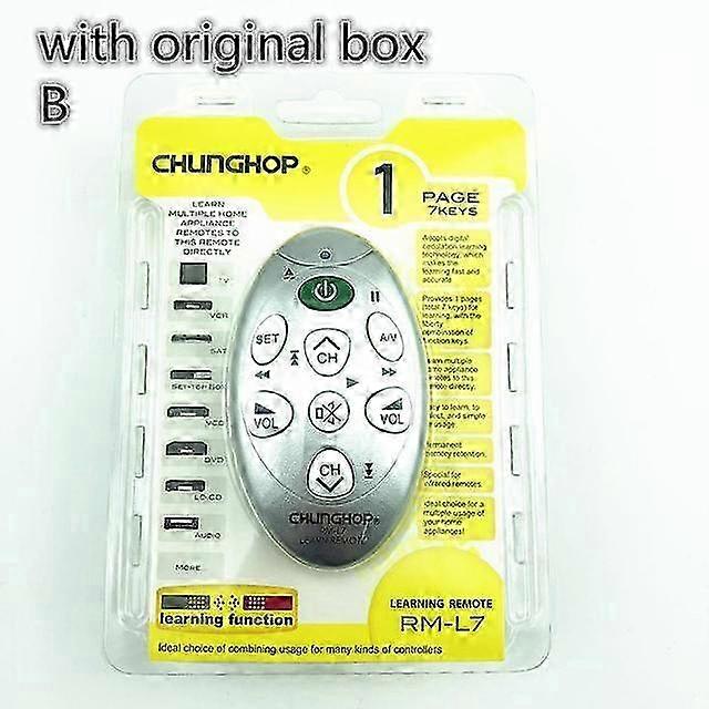 Mini Universal Infrared Learning Remote Control for TV/SAT/DVD/CBL/...