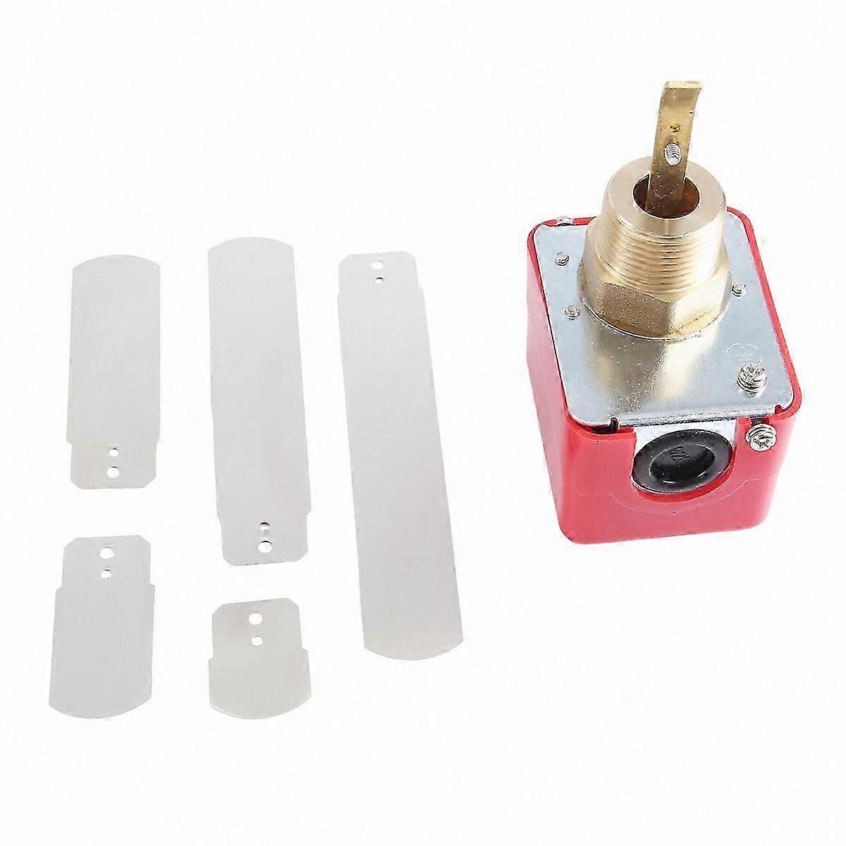 220V AC Water Flow Switch with SPDT Male Thread for Paddle Type Applications