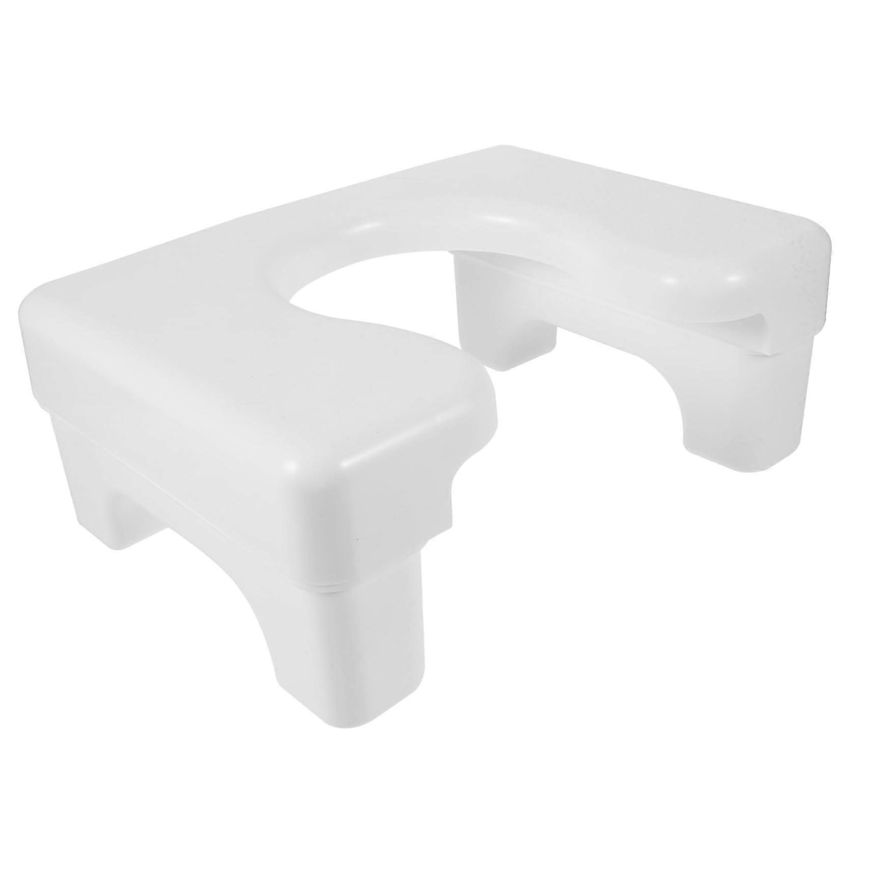 Compact Toilet Foot Stool For Adults Space Saving Stool With Stable Support Comfortable Squatting And Easy Cleaning