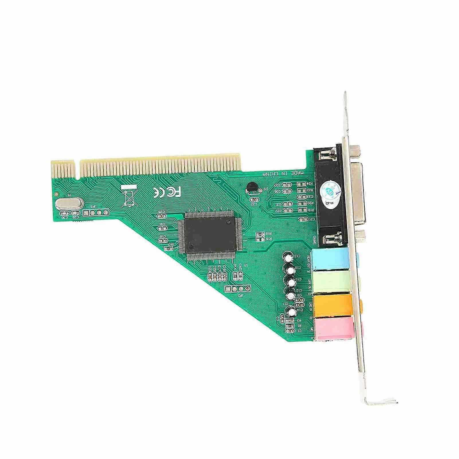 PCI Sound Card Channel 4.1 for Computer Desktop Internal Audio Karte Stereo Surround CMI8738