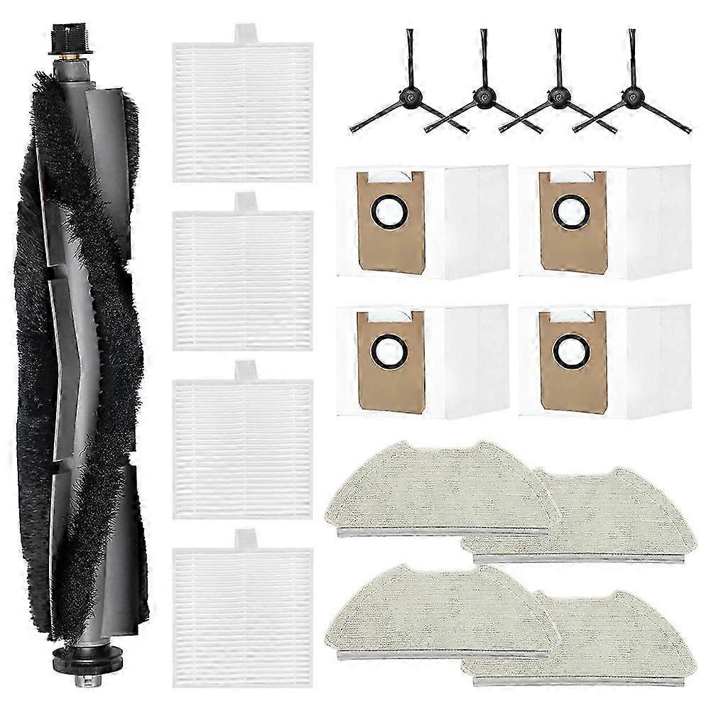 For T20 Robot Main Side Brush Hepa Filter Mop Pads Dust Bags