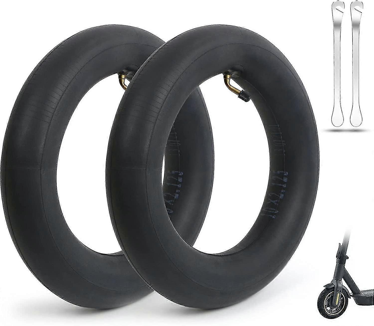 2 Pack 10x2.125 Inner Tube, Thicken Rubber Replacement