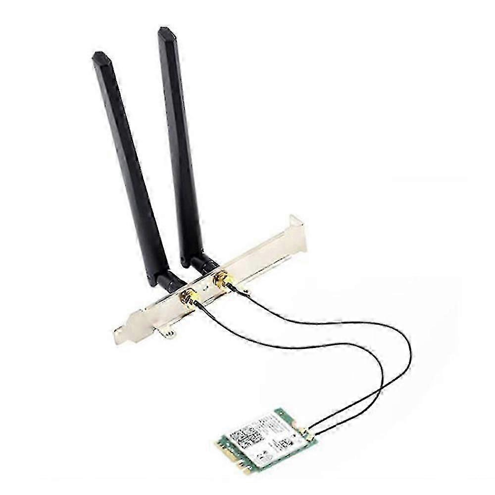 AX210 Wi-Fi 6E Desktop Kit: 802.11Ax 2.4G/5G Bluetooth 5.2 Adapter