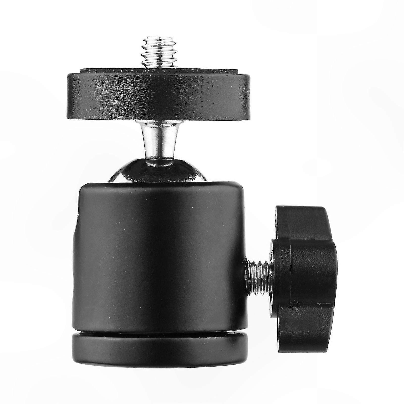 360 Rotating Mini Ball Head Adapter for Tripod Mounting Base