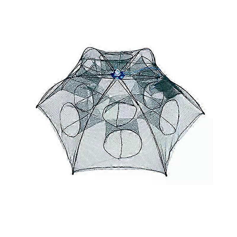 automatic folding fish trap shrimp cage fishing accessory