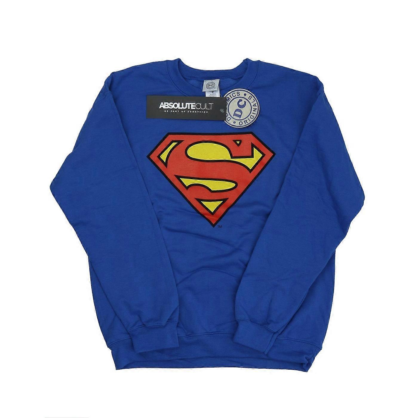 DC Comics Męska bluza z logo Superman