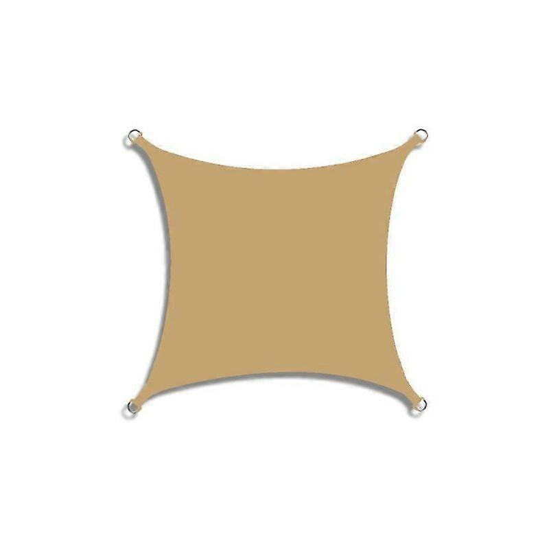 Waterproof Rectangular Shade Sail, Polyester Oxford 95% UV Protection