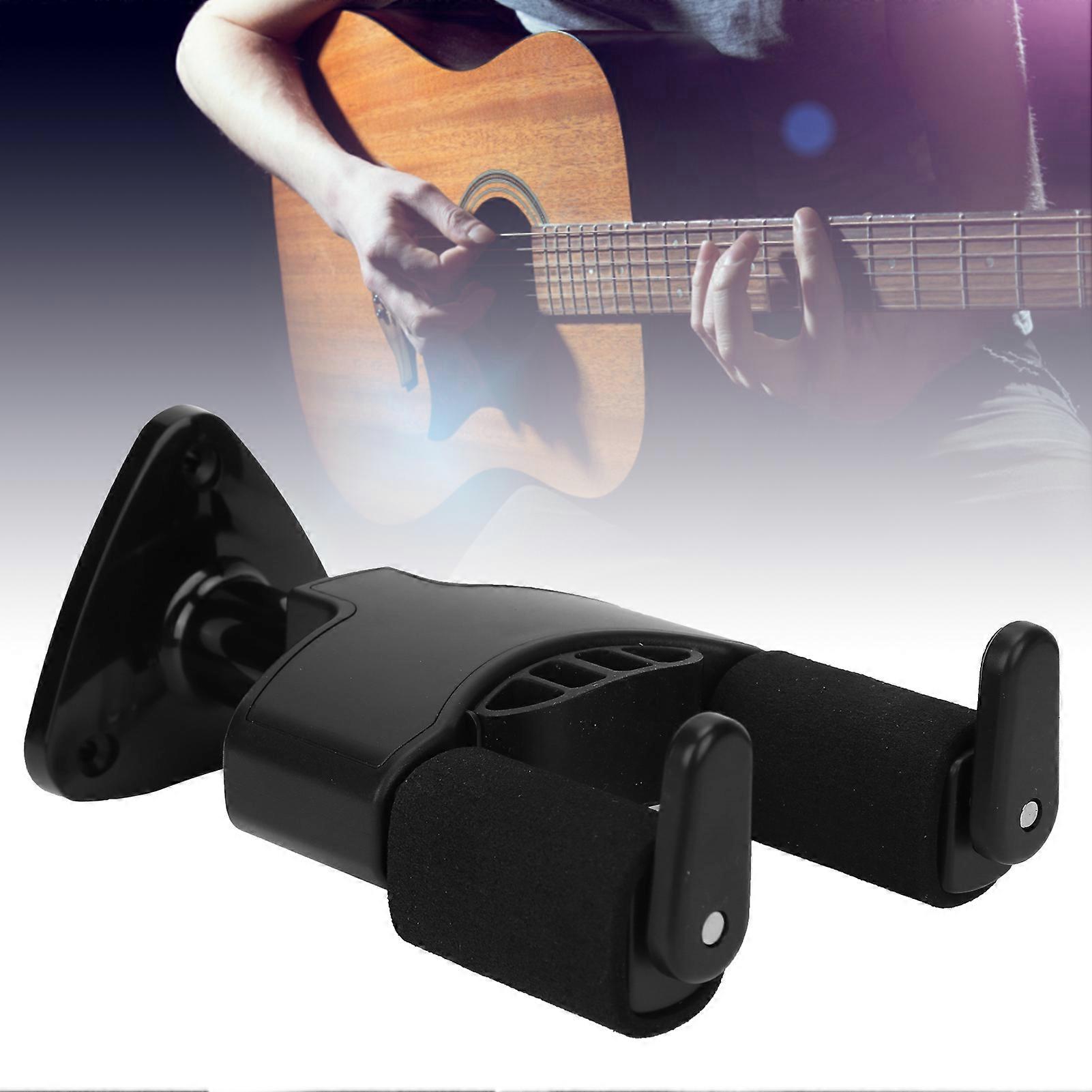Guitar Wall Hook Mount Bracket with Gravity Self Locking Resin