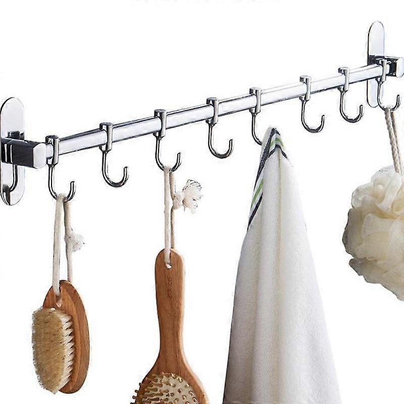 Punch Free Hook Racks Kitchen Storage Rack Knife Wall Hanging Storage Pendant Multi Function Pot