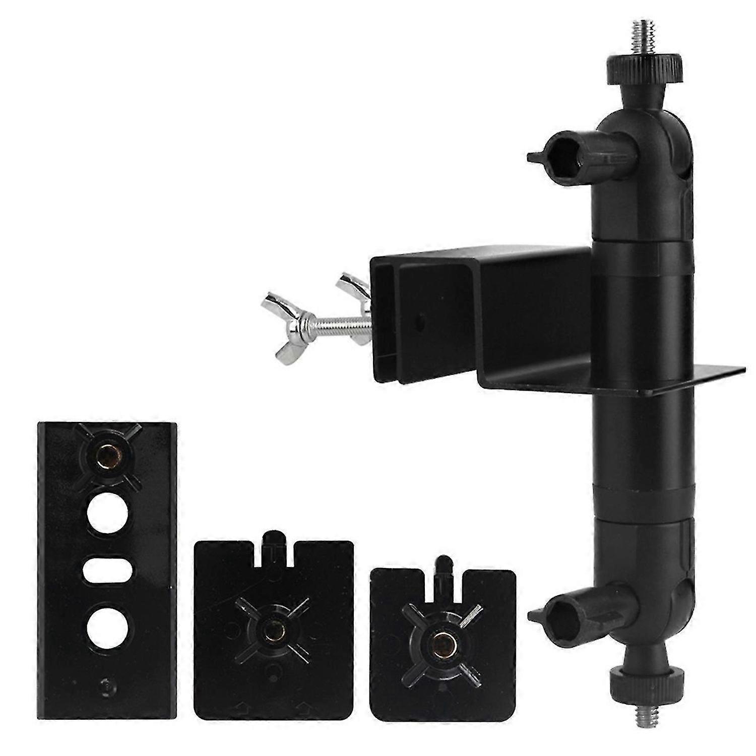 360 Adjustable Weatherproof Gutter Mount Bracket for Pro//Pro3/Pro4/Ultra/Ultra2 Enhanced Camera Stability A