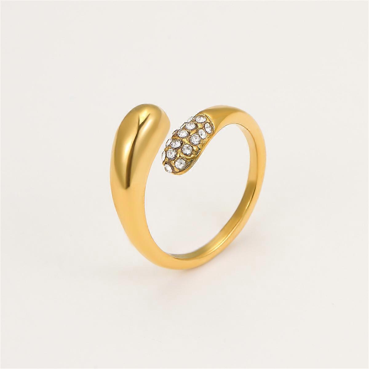 Ring, Irregular Geometric Design Minimalist INS Trendy Open Adjustable