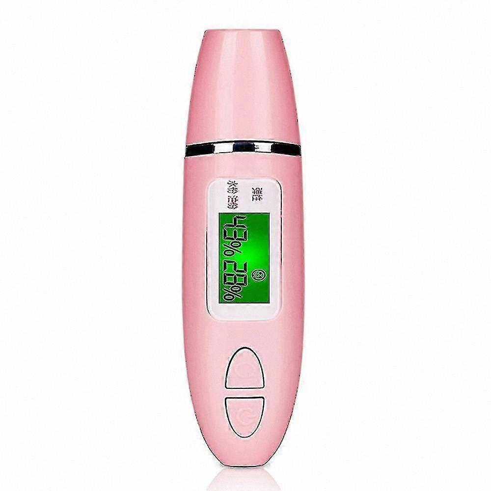 Portable Skin Analyzer Pen with LCD Screen for Moisture and Oil Detection