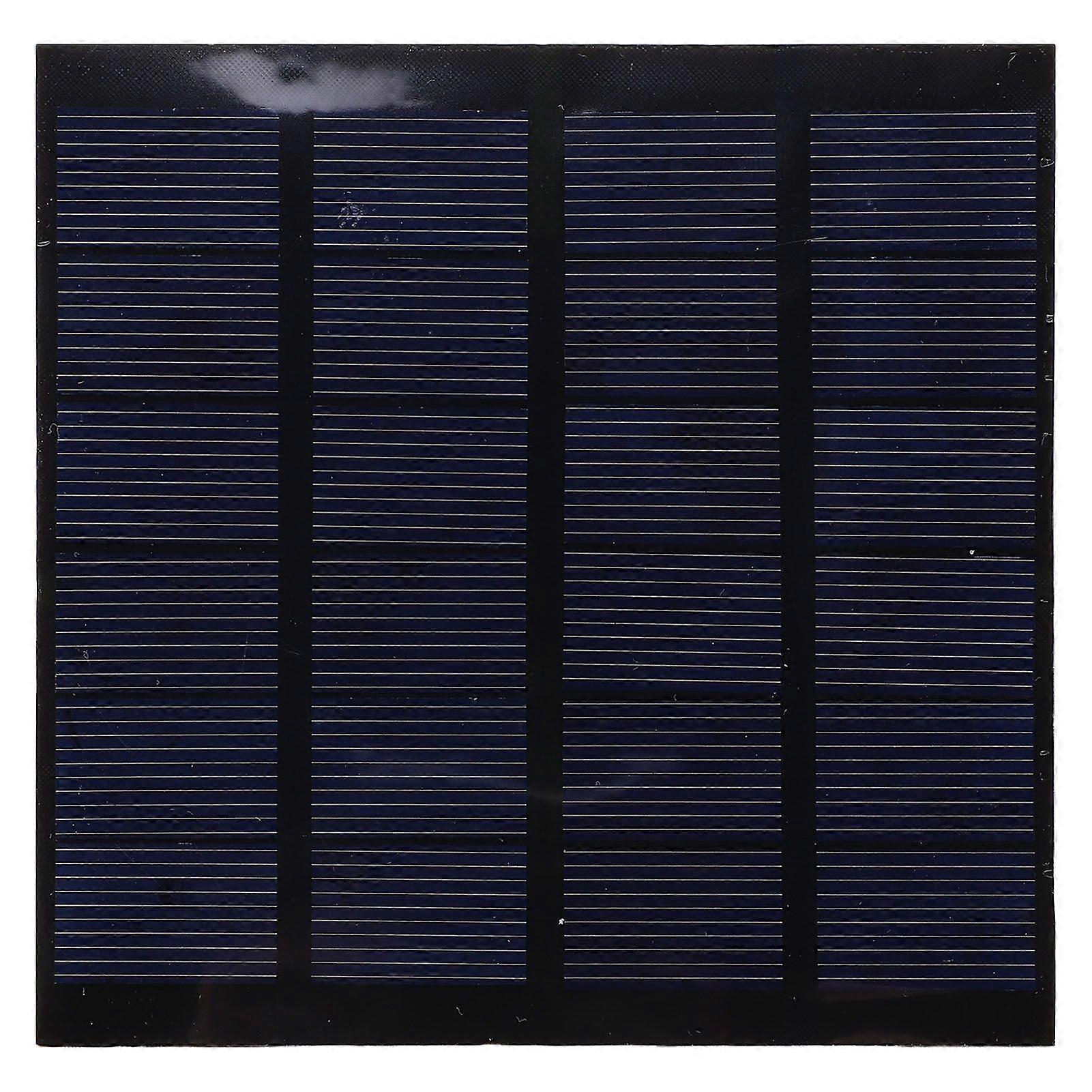 1.5W Solar Panel 6V High Conversion Rate Energy Saving High Stability Solar Charging Panel for DIY Solar Power Charger