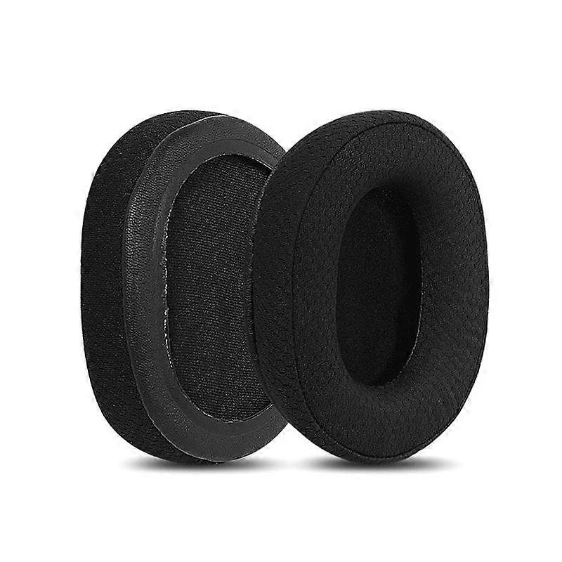2pcs Earpads For ATH-MSR7 Black Football Net