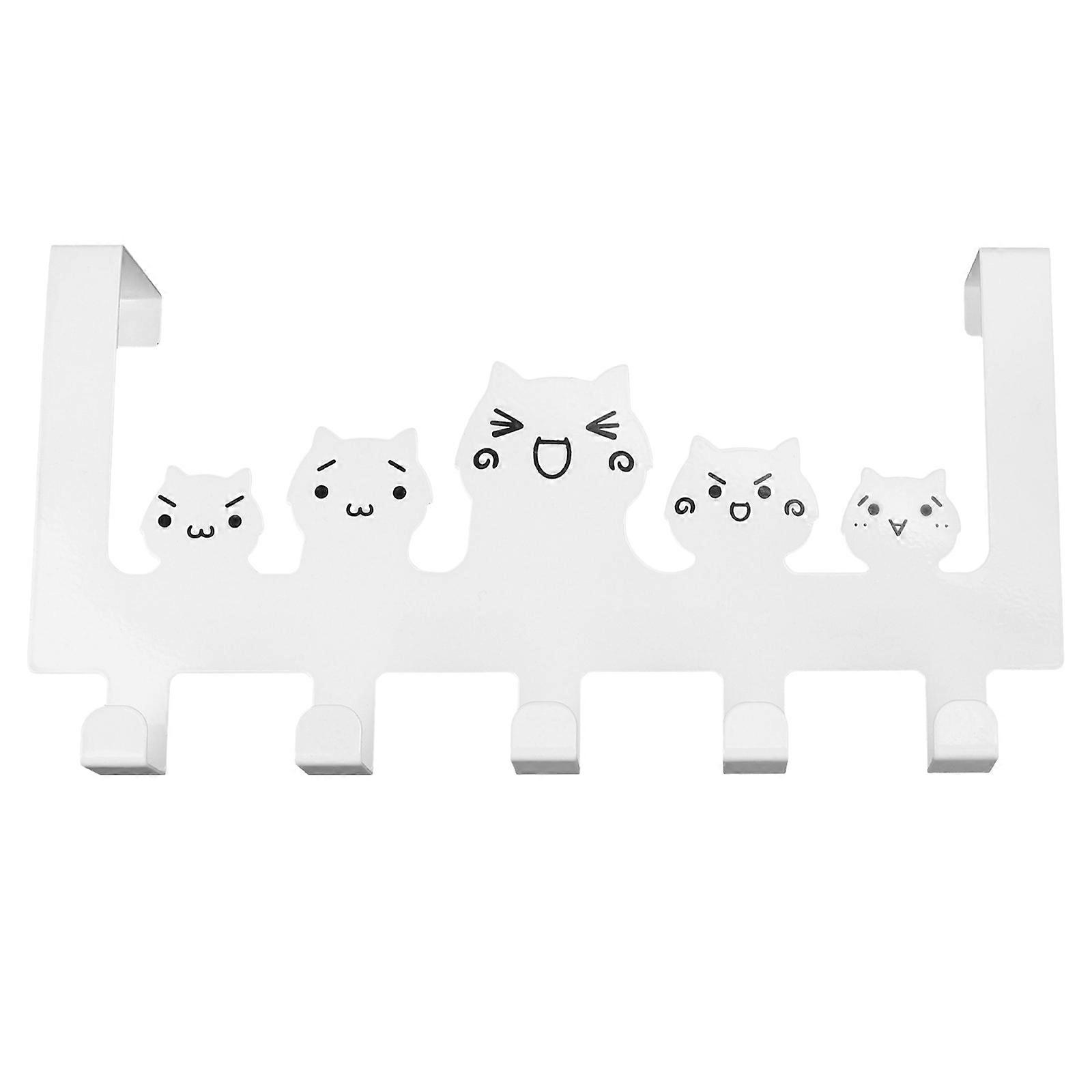 Punch-Free Hook Creative Door Back Art Hanger for Storage