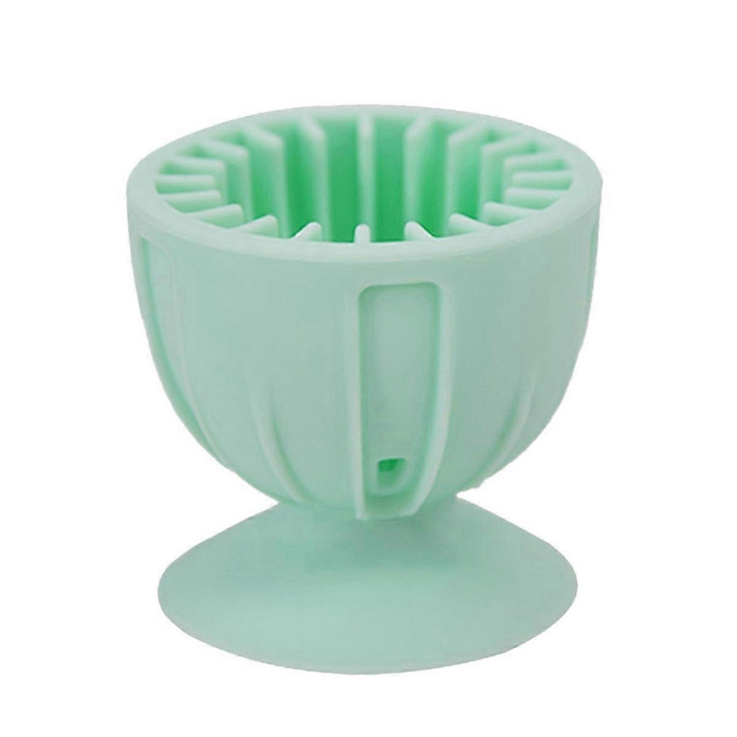 Egg Cleaner Brush for Fresh Eggs Silicone Egg Cleaning Brush (Green)