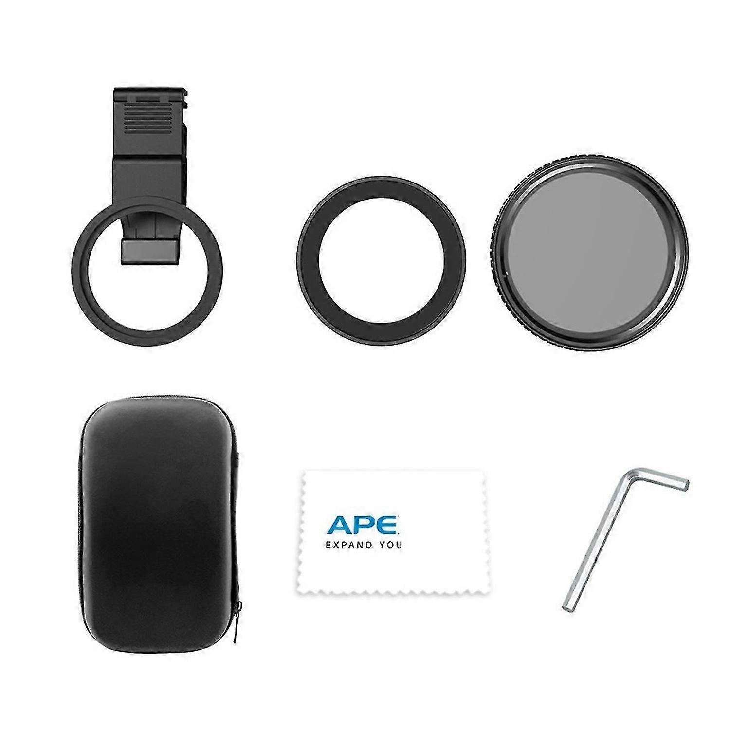 67mm CPL Filter Phone Clip on with Threaded Adapter Ring Cold Shoe for 16 15 Galaxy S24 67mm Camera