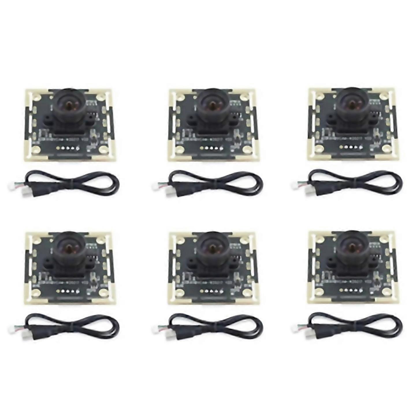 For 6 Pcs Camera Module 100 Degree Ov9732 2m Cable 1280x720 30fps