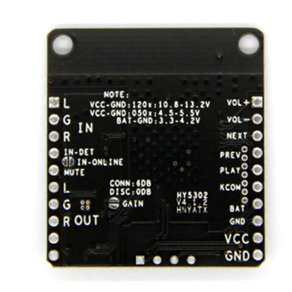 DC 5V/12V Bluetooth Music Module /ATPXHD Programming Audio A