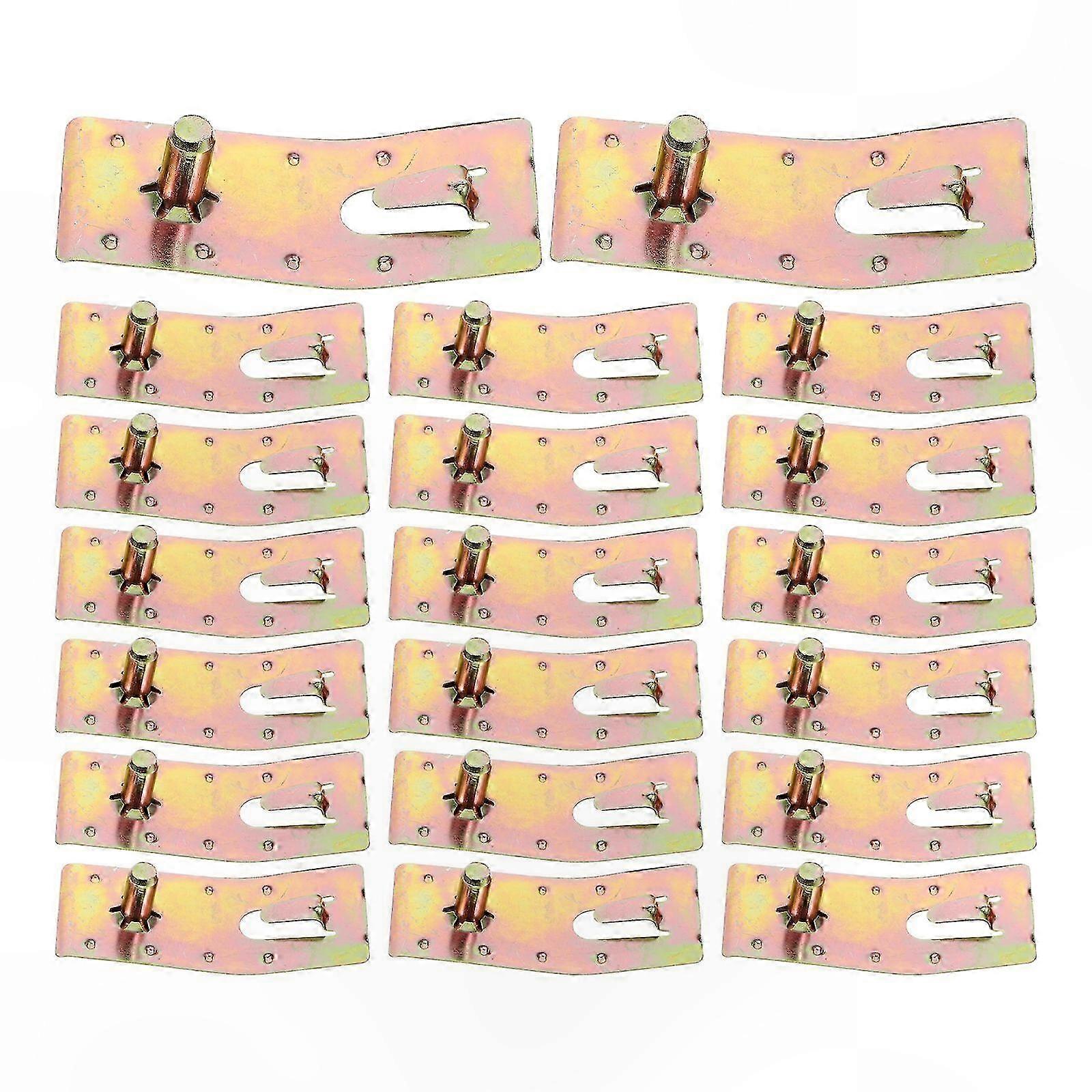 20-Pack Teardrop Pallet Rack Clips, Beam Safety Accessories for Warehouse Racking Systems