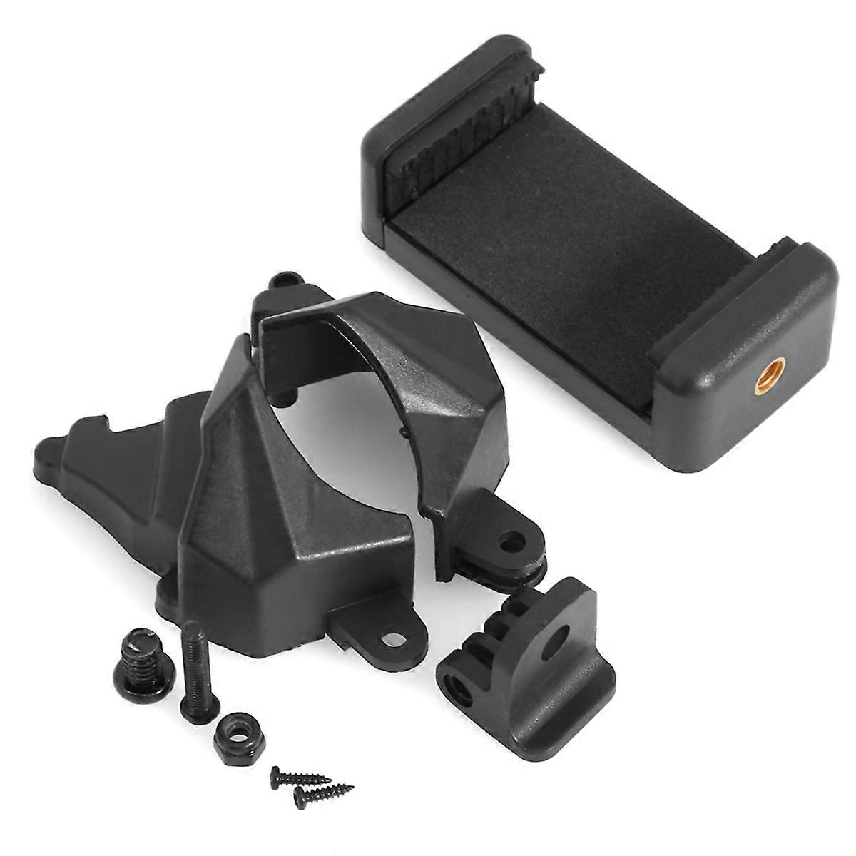 X6 Phone Holder Clip Bracket Mount for 2.4G 6CH Transmitter Remote Controller for 1/10 1/8 SCX10 D