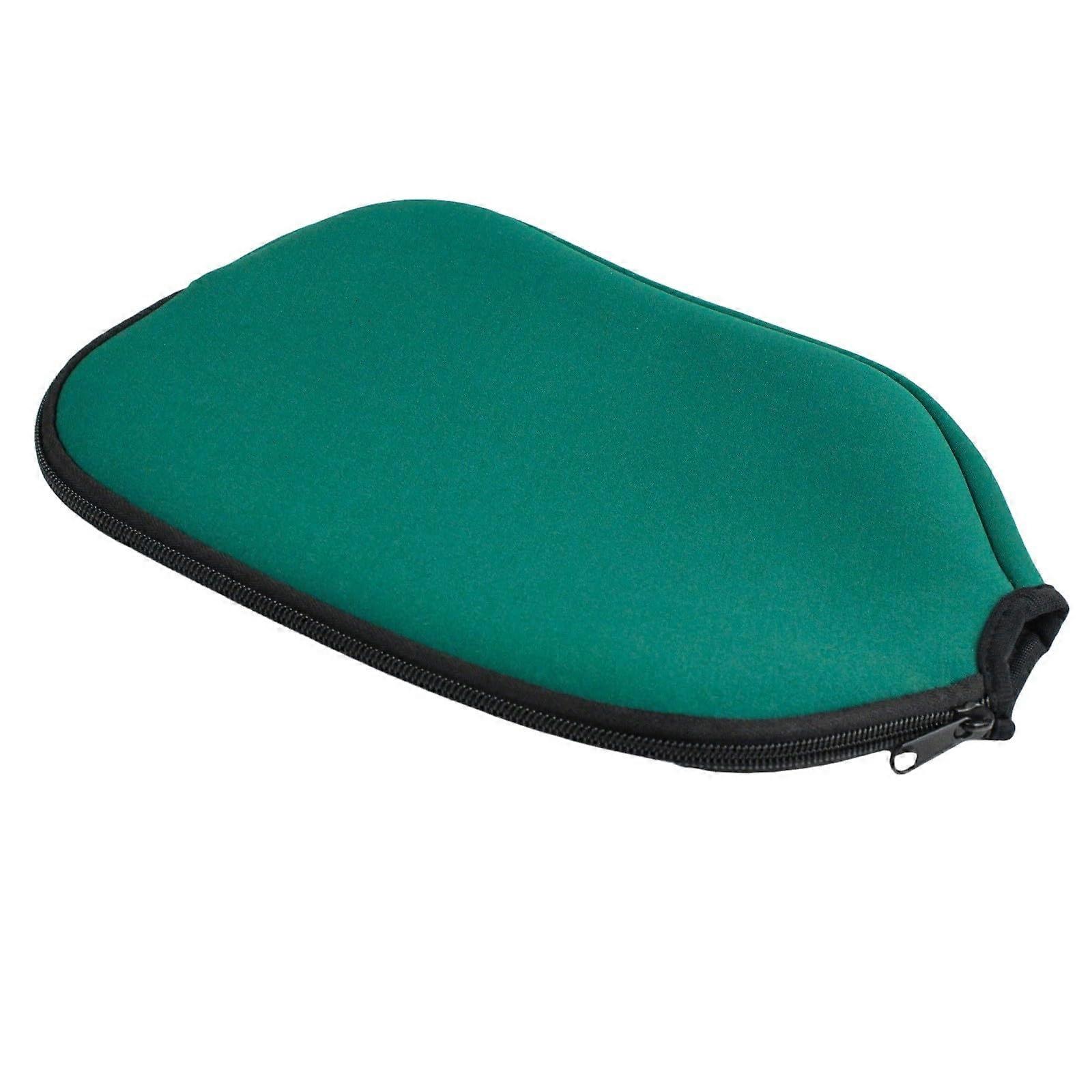Pickleball Paddle Case Lightweight Waterproof Dustproof Neoprene Green Racket Sleeve