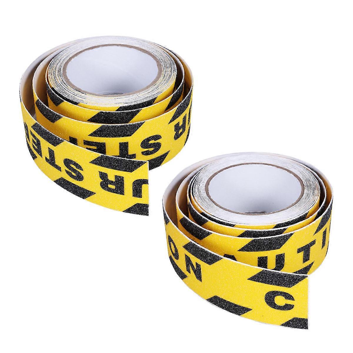 Safety Tape for Safety Warning 2Pcs Caution and Watch Your Step Anti Slip