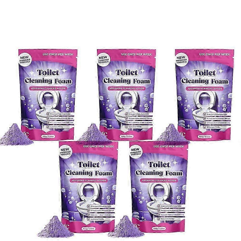 1-5x Fizzclean Toilet Foam Cleaner, Insta-Action Fizzclean Foam Cleaner