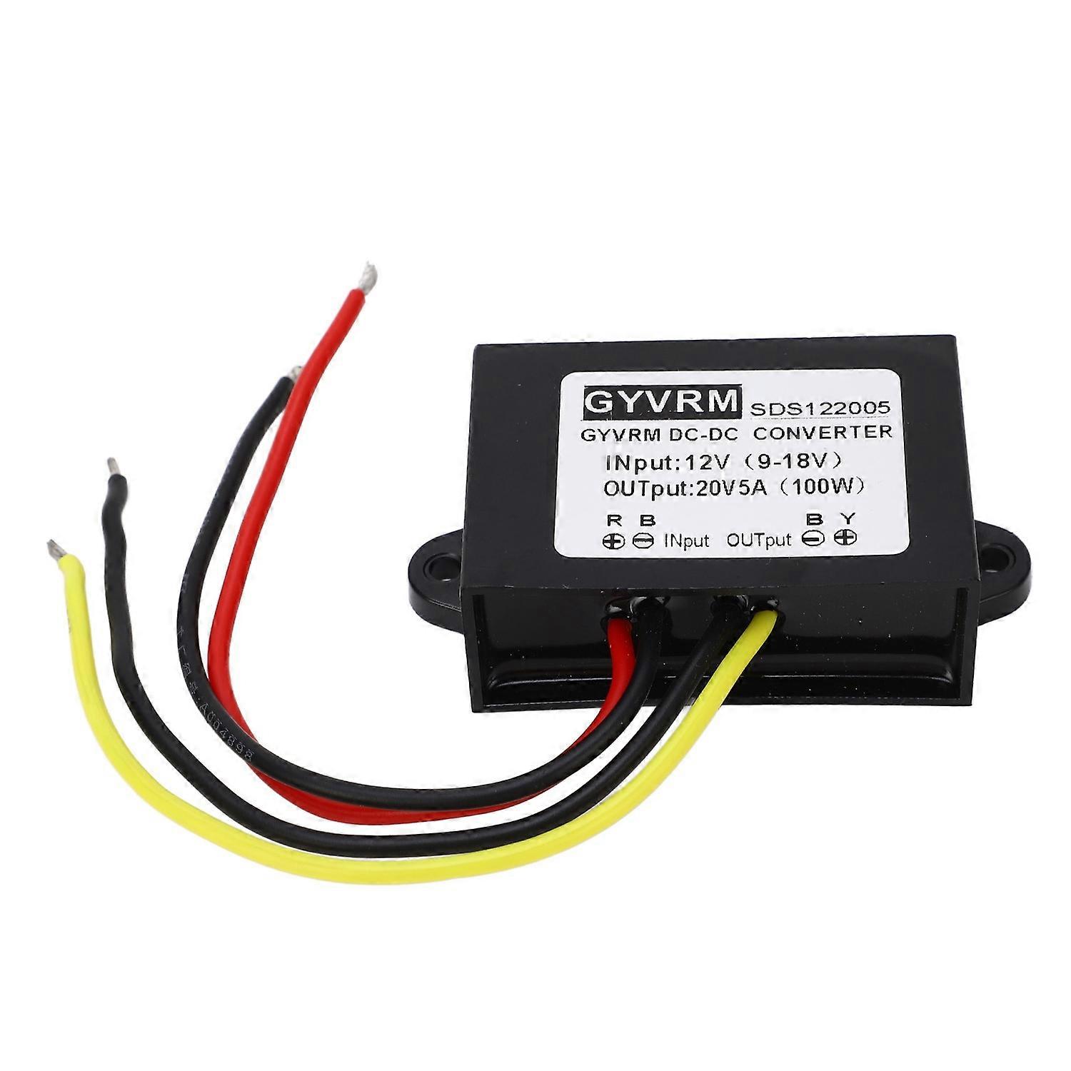 Feature:
1. Input and Output: The input voltage of the boost module is 12V (9-18V) and the output vo