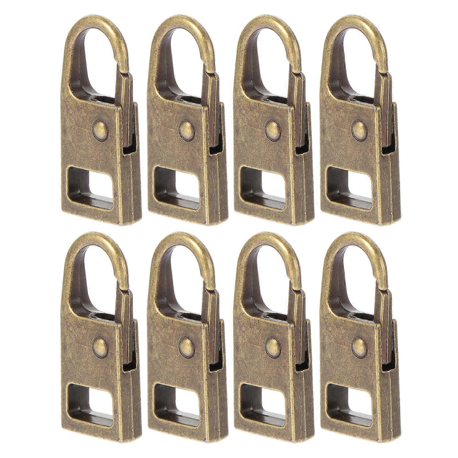 DIY Zipper Head Zipper Pull Replacement for Multi-Purpose Use 16Pcs