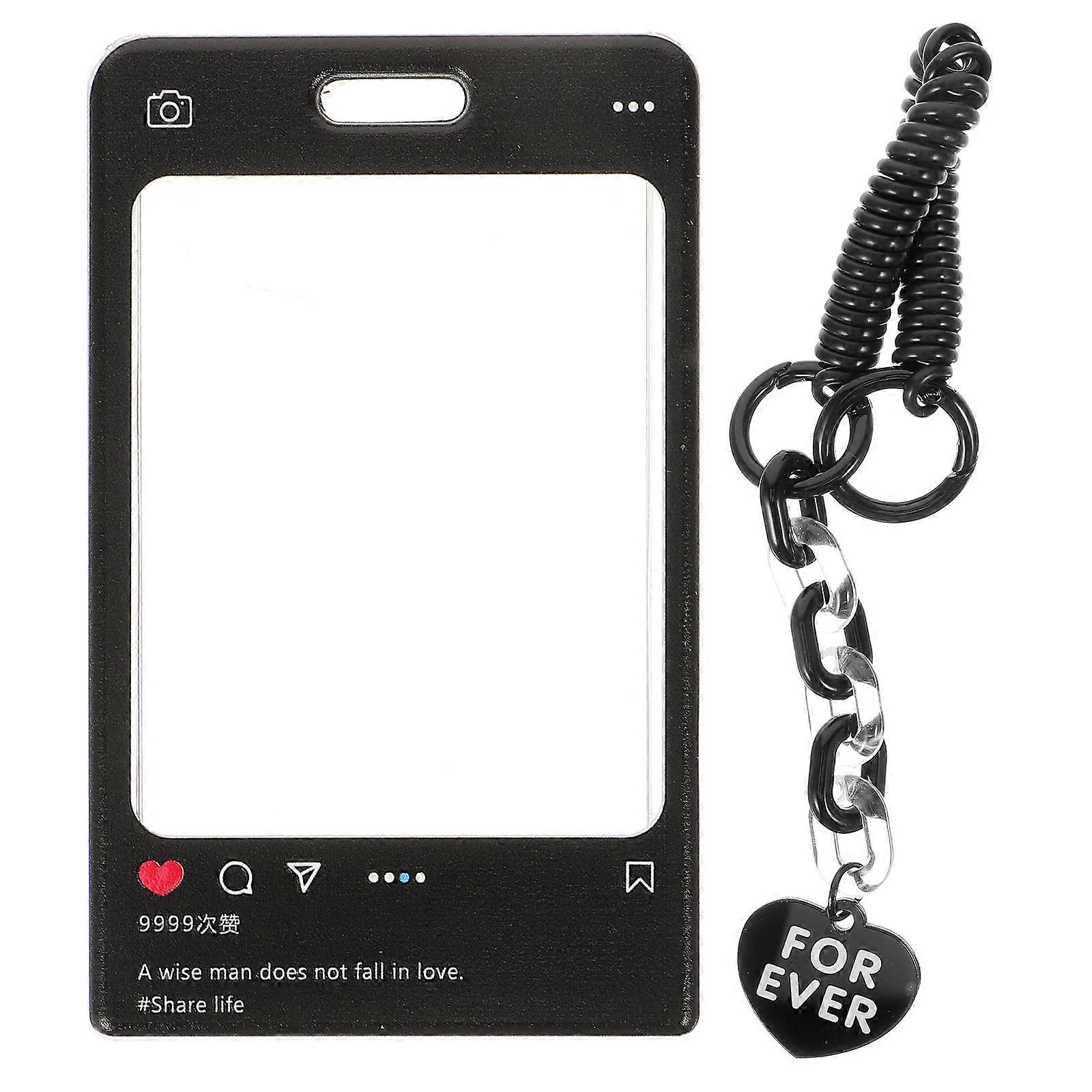 Anti Scratch Card Protector for Photos and Student ID Cards 34x6.5cm Fashion Design 1Set