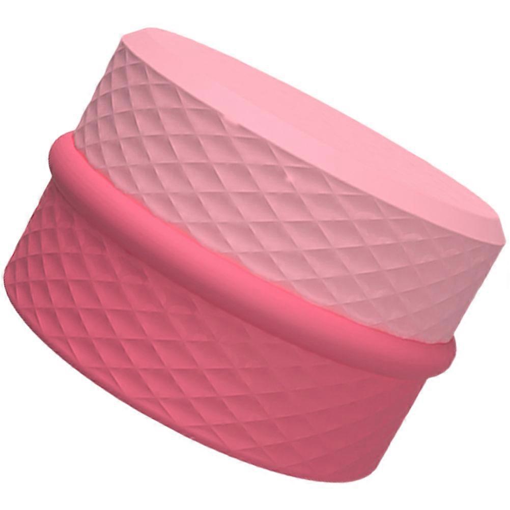 4 Sets Refillable Travel Cosmetic Jar Pink Efficient Storage Solution For Daily Use And Outdoor Activities