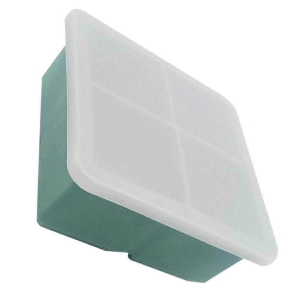 Ice Making Mold Silicone Ice Cube Tray for Home Use 2Pcs Dark Green