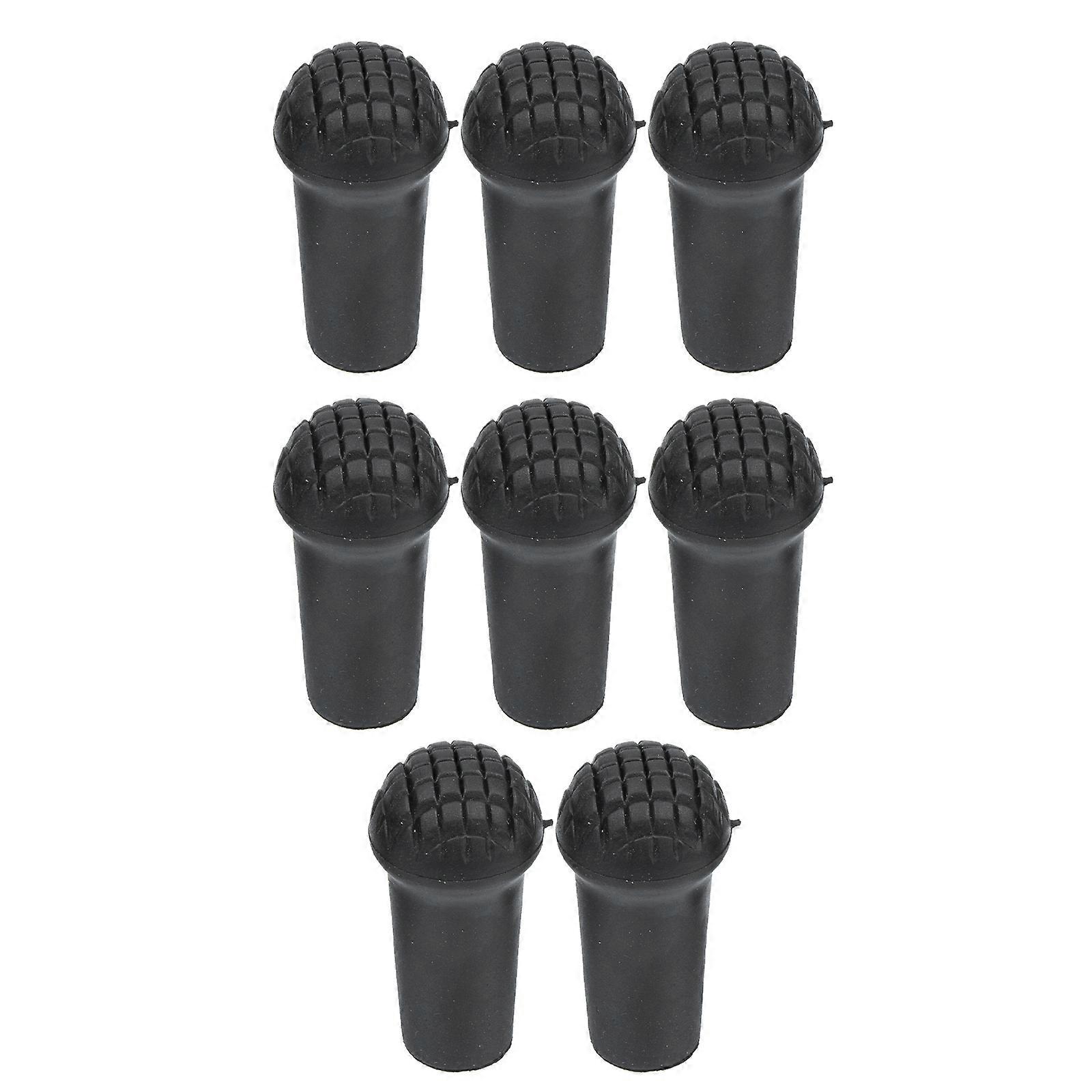 Crutch Accessories Rubber Cane Tips for Fall Prevention 40Pcs