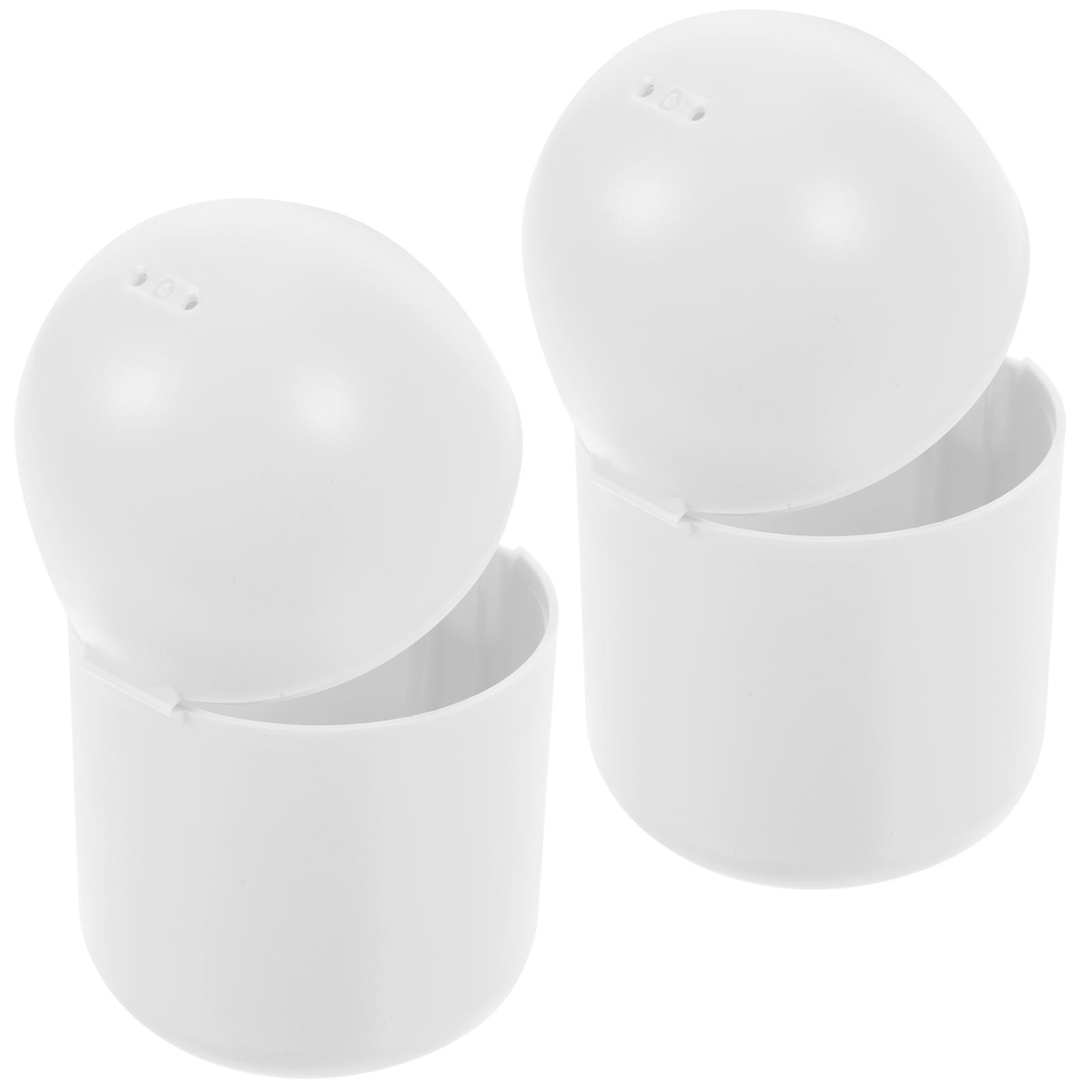 White Storage Box for Disinfection 2Pcs Organizer