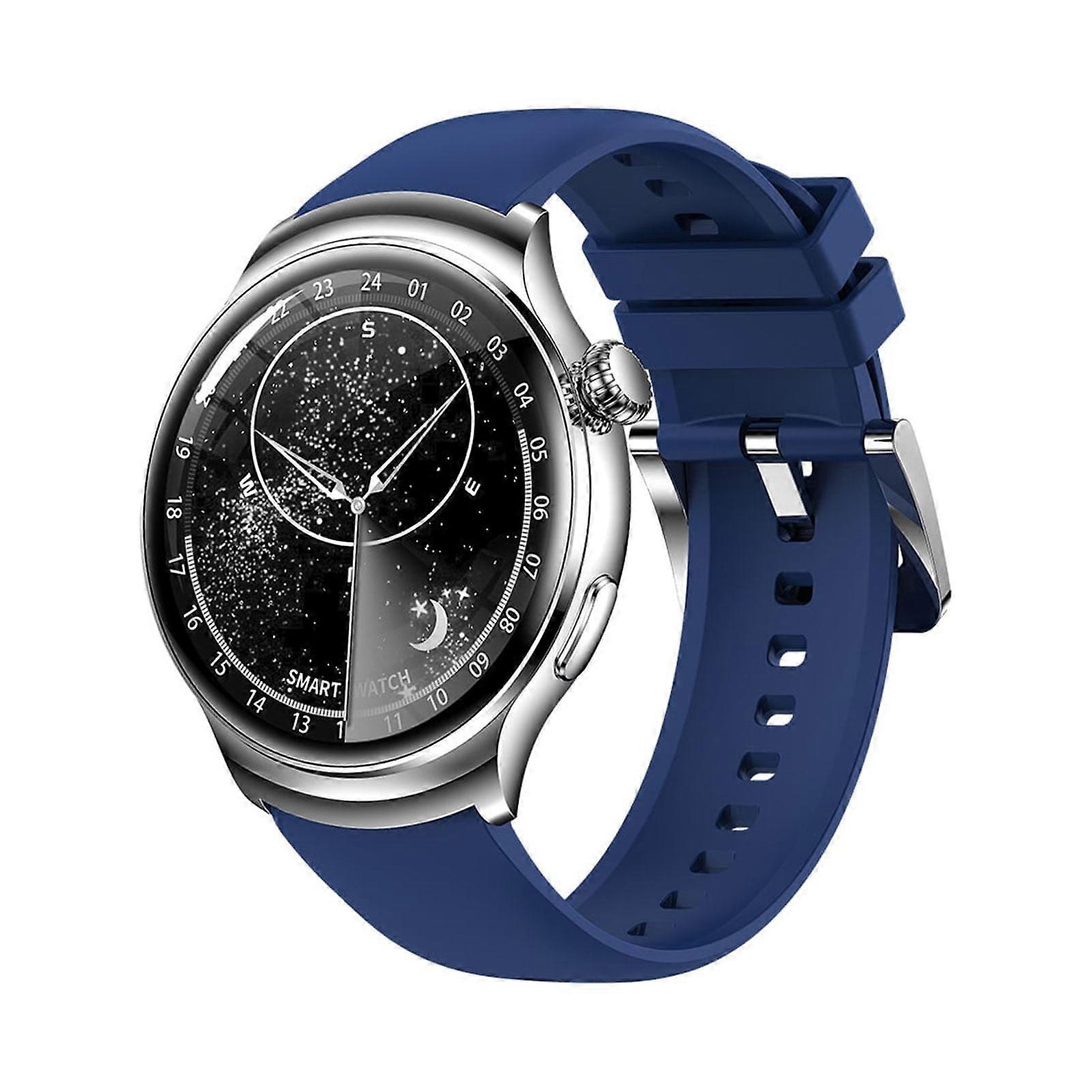 Smart Watches with HD Round Screen, Wireless Magnetic Charging, Custom Dial, IP68 Waterproof, Bluetooth Music, Motion Tracking, Compatible with iOS &