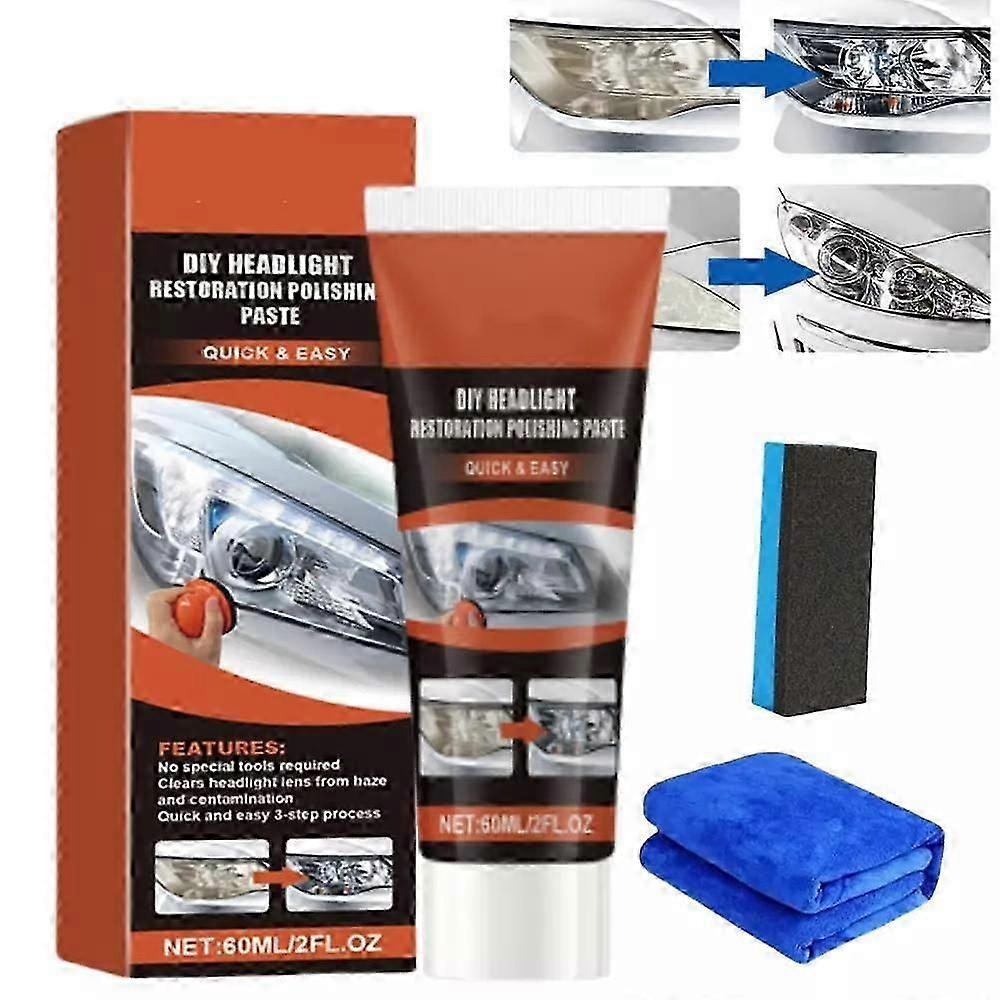 Auto-Scheinwerfer-Restaurator, Scheinwerfer-Restaurierungs-Kit, Scheinwerferreiniger und -restaurator