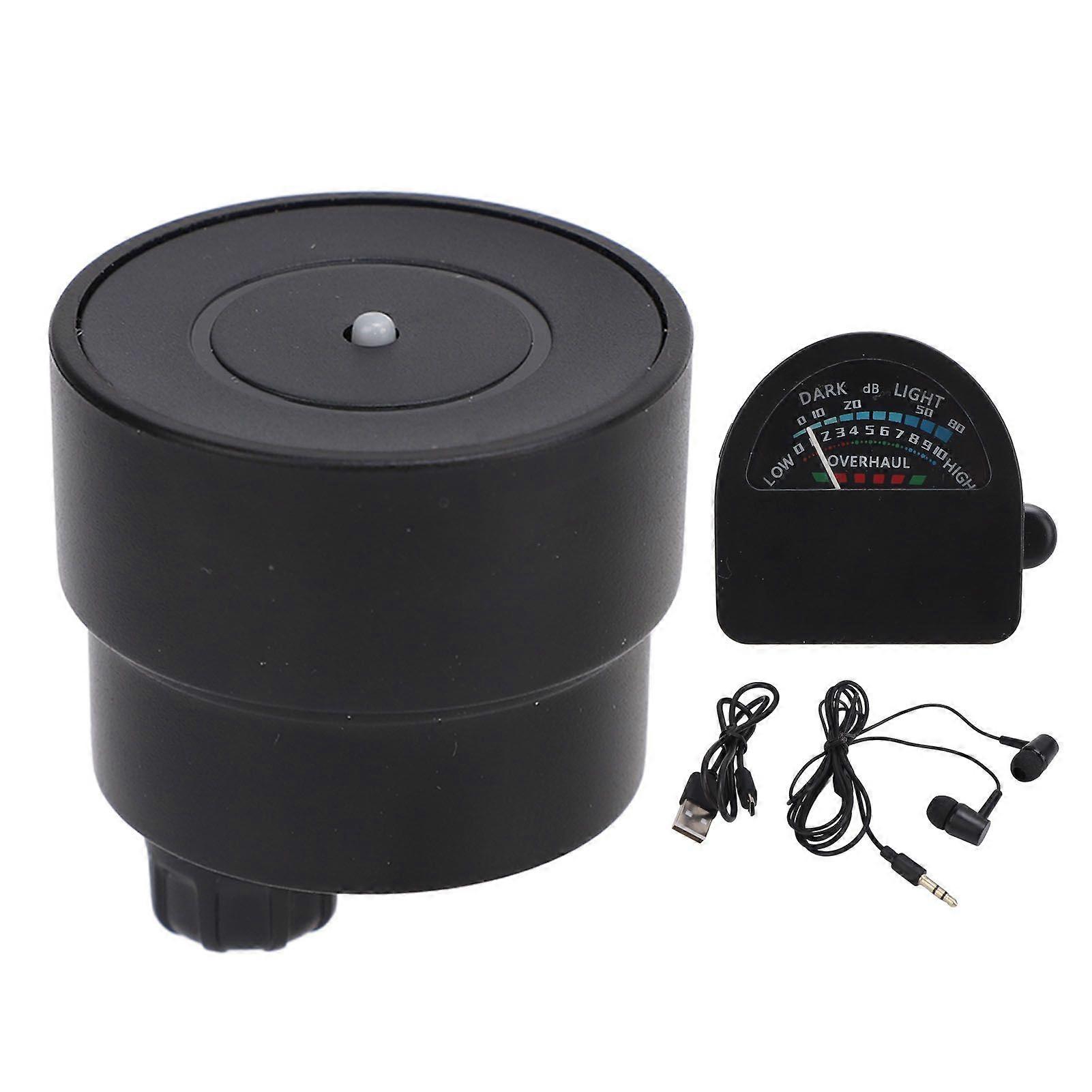 Water Pipe Leak Detector High Sensitivity with Display Spectrum Clear Sound Quality Water Leakage Sound Amplifier