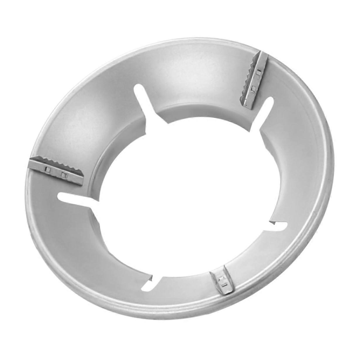 Windproof Gas Stove Cover Thermal Insulation Silver Finish Easy Installation Energy Saving Windshield