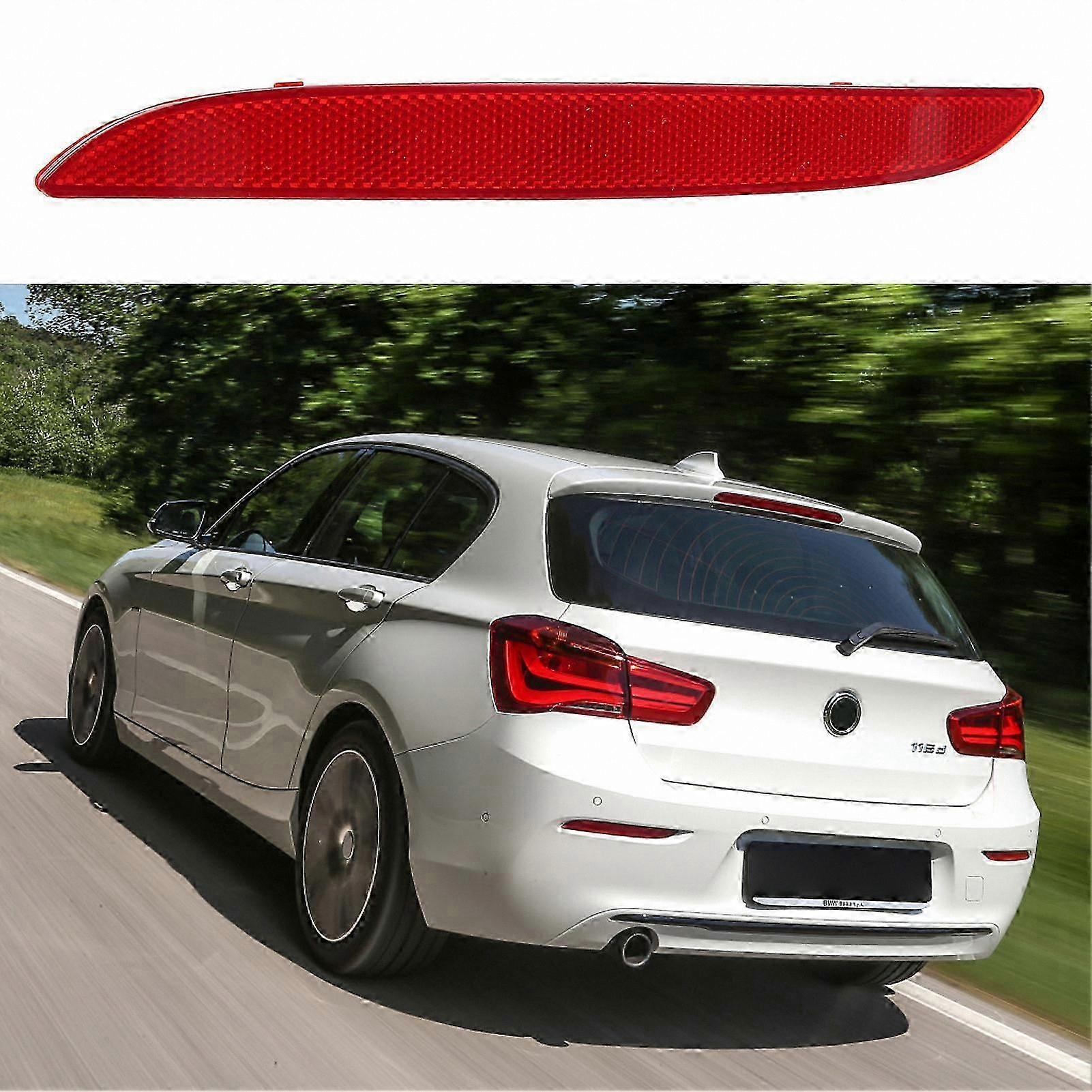 Left Rear Bumper Reflective Strip for F21 F20 Replacement 63147363787 Auto Back Reflector Panel