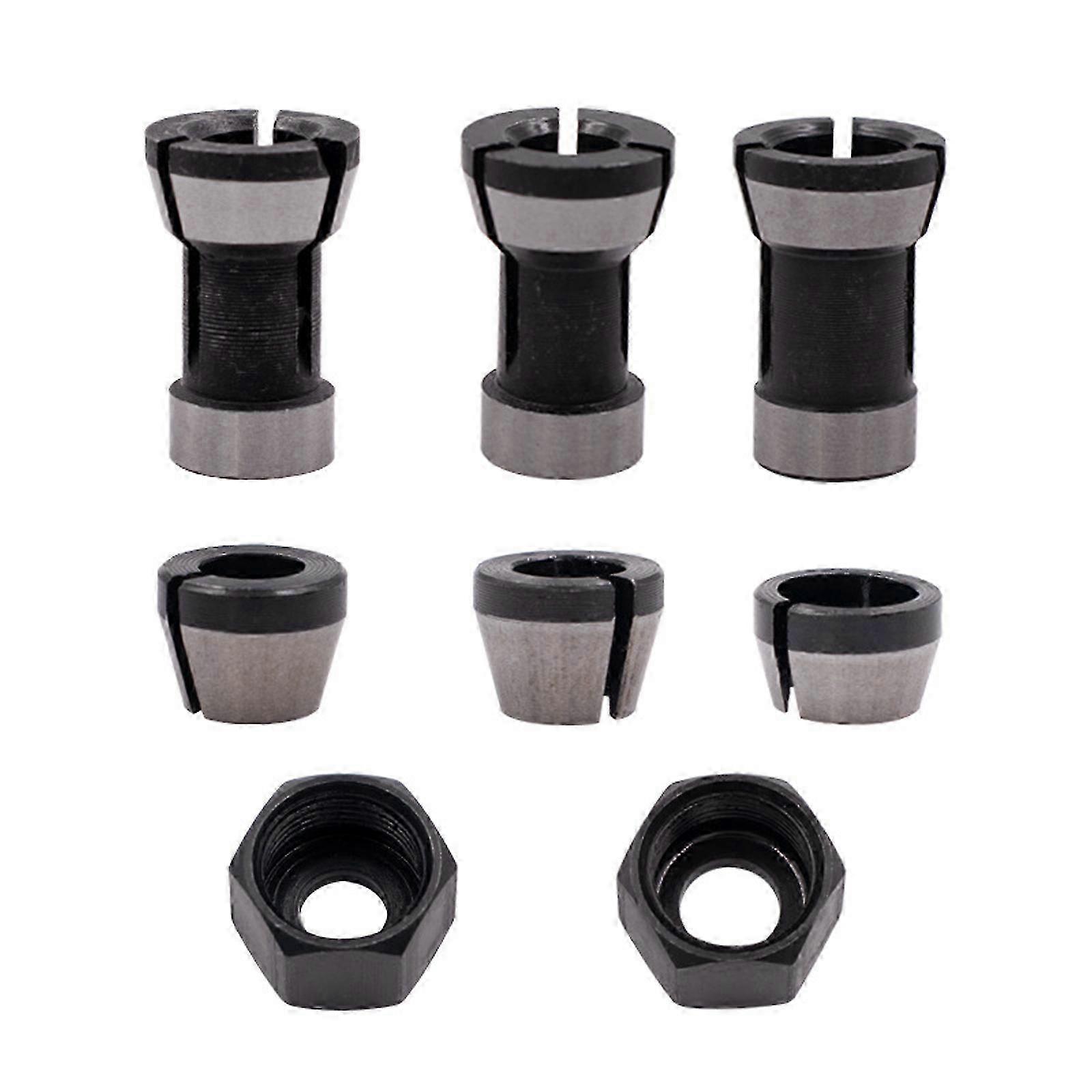 Collet Chuck Conversion Sleeve Adapter Head Converters for Trimming Machine Electric Woodwork Routers Clamp Holder Edition 1022