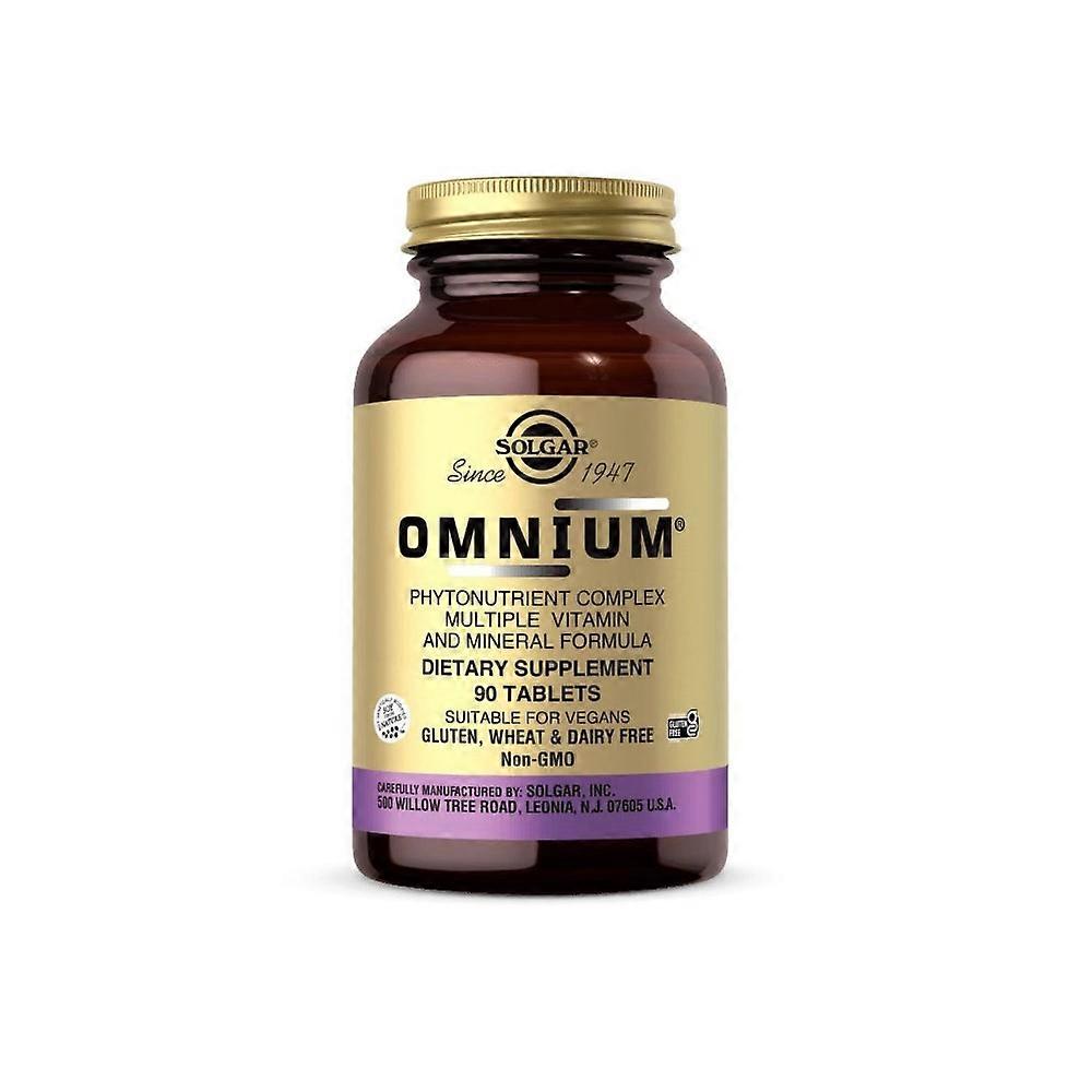 Solgar Omnium phytonutrient complex (90 tablets) 033984020672