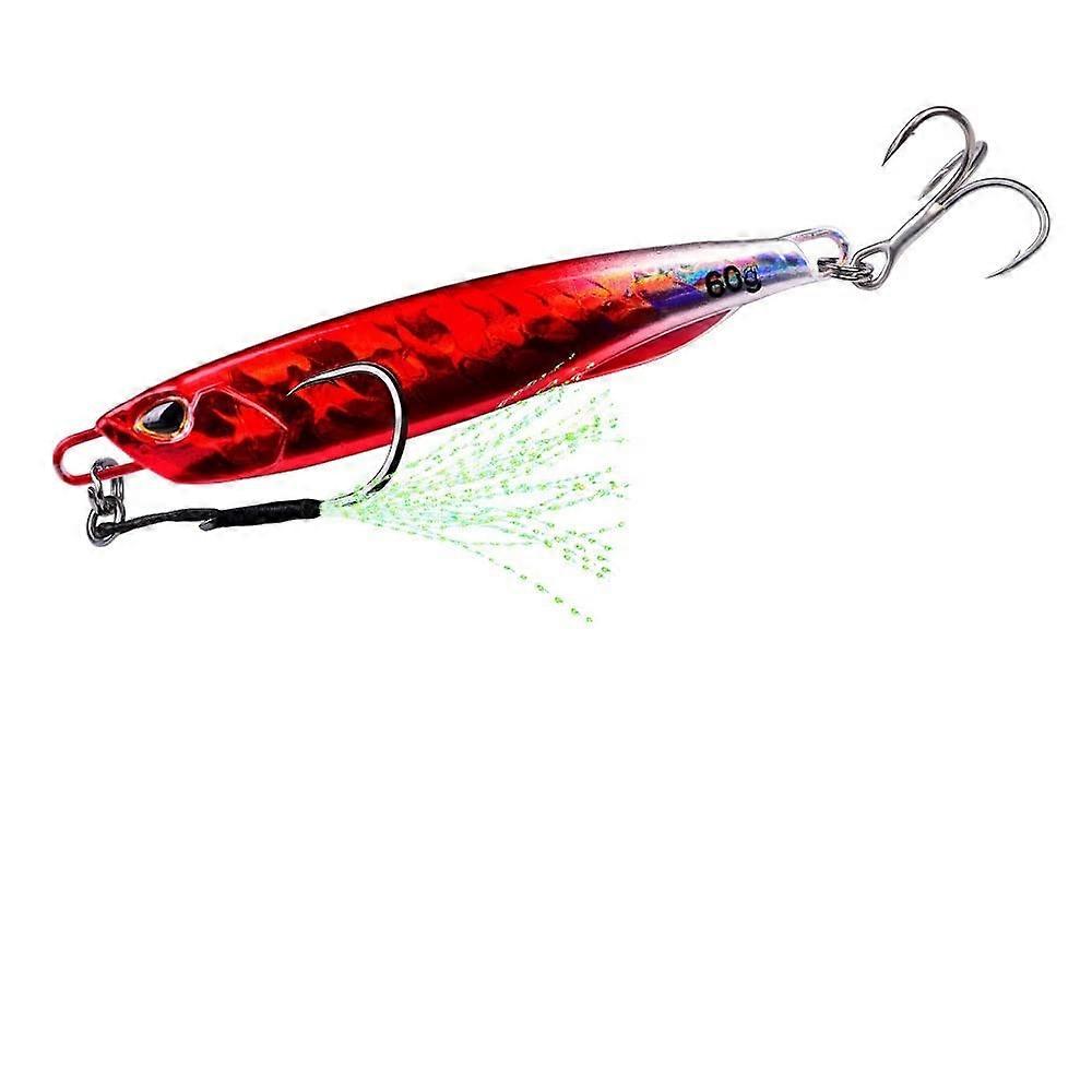 Blade Lure Sinking Vibration Bait 1060G, Artificial Feather, For Bass Pike Perch Fishing, Color E, Size 50G