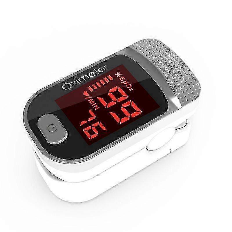 Smart Portable Blood Oxygen Monitor with Finger Clip Test Kit