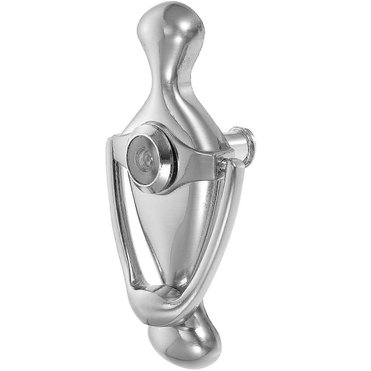 Door Knocker Front Door Knocker and Viewer Zinc Alloy Door Knocker with Peephole