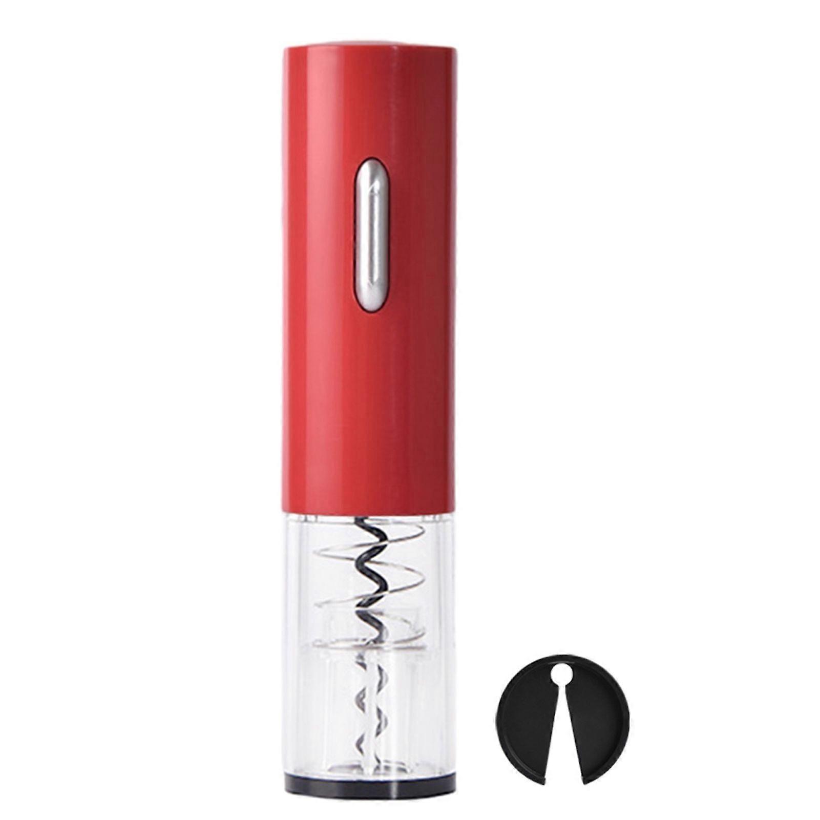 Jikaixiang Electric Wine Bottle Opener Automatic Corkscrew with Foil Cutter One-Touch Operation Easy Cork Removal Tool Gift for Wine Lovers